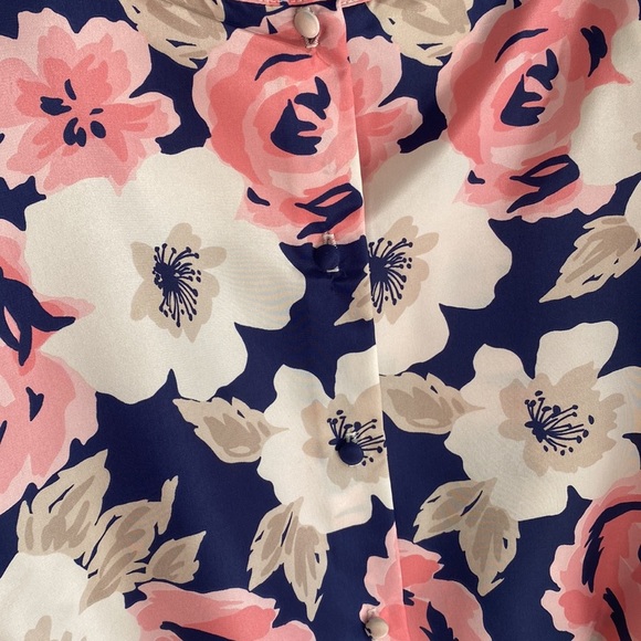 Apostrophe Floral Short sleeve top, Size 10 - Picture 6 of 8